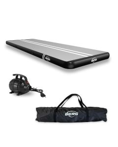 BERG AirTrack Home 300 Sprungmatte Fitnessmatte - inklusive elektrische Pumpe 36.01.14.01