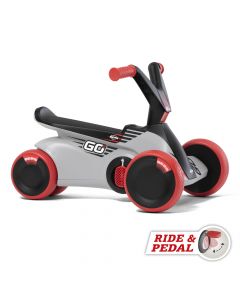 BERG GO² SparX Red Pedal Gokart Tretfahrzeug Rutschfahrzeug Laufrad 24.50.03.00