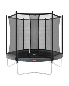Trampolin BERG Favorit Regular 330 Grau Airflow + Safety Net Comfort 35.11.33.02