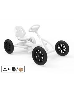 BERG Komplettrad 12.5x2.25-8 Slick 10-Speichen Schwarz VL, VR, HR - Für Buddy B-Orange 2.0 Gokarts ab Bj. 2022 51.42.00.33