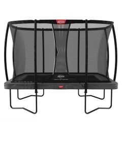 Trampolin BERG Ultim Champion Regular 330 Grau + Safety Net Deluxe 32.35.73.31