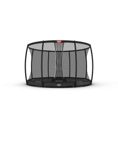 Trampolin BERG Elite InGround 430 Grau Airflow PRO + Safety Net DLX XL 37.94.23.02