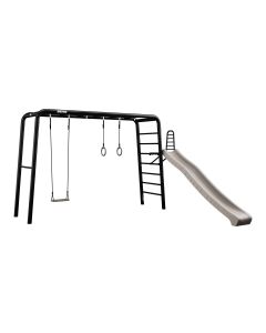 BERG PlayBase Rahmen Large TL + Schaukel + Turnringe + Rutsche 22.41.08.00