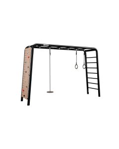 BERG PlayBase Rahmen Large TL + Kletterwand + Tellerschaukel + Turnringe 22.41.06.00