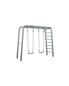 BERG PlayBase Rahmen Medium TL Green + 2x Schaukel 22.21.10.00