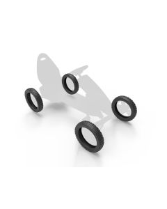 BERG Reifen 12x2.50-9 All Terrain (Gelände) - Für alle Rally-Gokarts 51.42.00.19