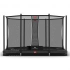 Trampolin BERG Ultim Favorit InGround 330 Grau + Safety Net Comfort 32.23.63.30