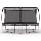 Trampolin BERG Ultim Pro Bouncer Regular 500 Schwarz + Safety Net DLX XL 32.55.95.30