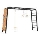 BERG PlayBase Rahmen Large TL + Scheibenschaukel + Turnringe + Kletterwand 22.41.03.00