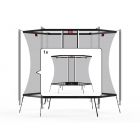 Sicherheitsnetz Comfort 270 - Netz einzeln für 6 Stangen und 1 Gummizug pro Stange. Ohne Gummizug. 51.30.74.13